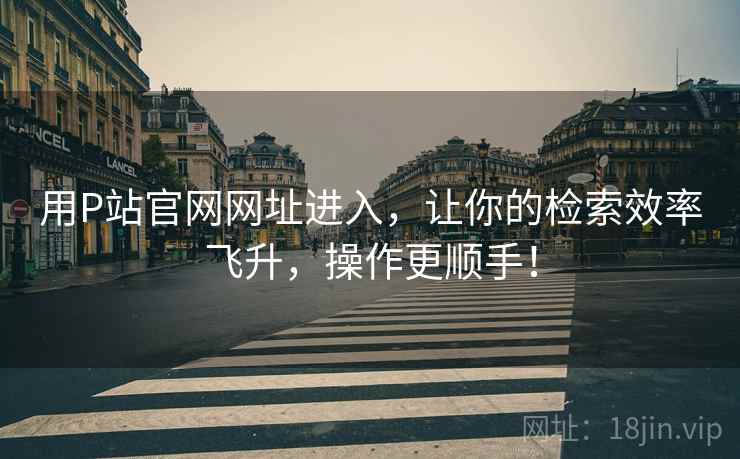 用P站官网网址进入,让你的检索效率飞升,操作更顺手!