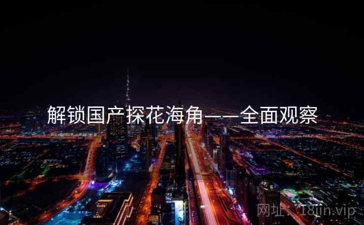 解锁国产探花海角——全面观察
