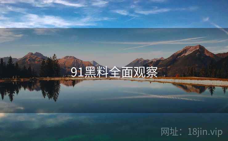 91黑料全面观察