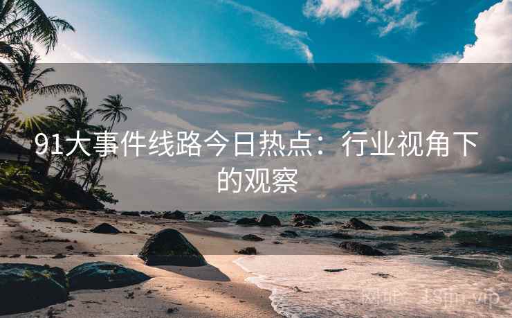 91大事件线路今日热点:行业视角下的观察