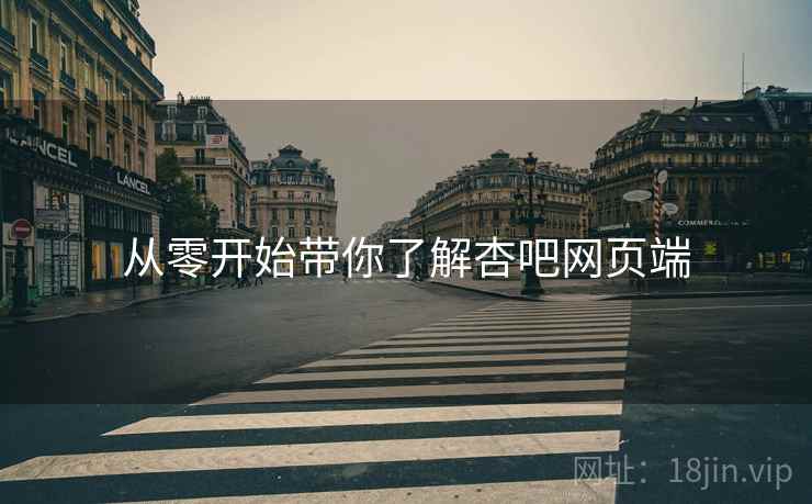 从零开始带你了解杏吧网页端