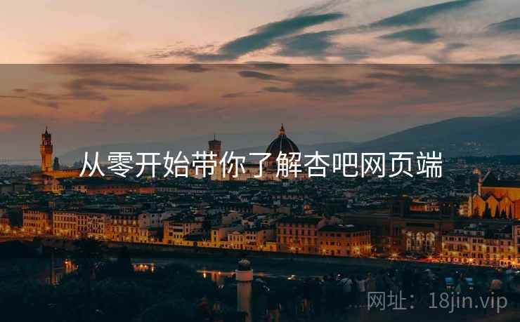 从零开始带你了解杏吧网页端