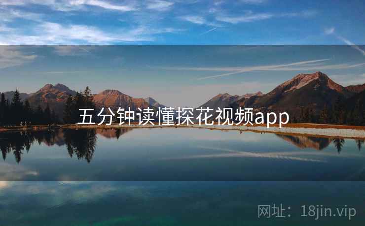 五分钟读懂探花视频app